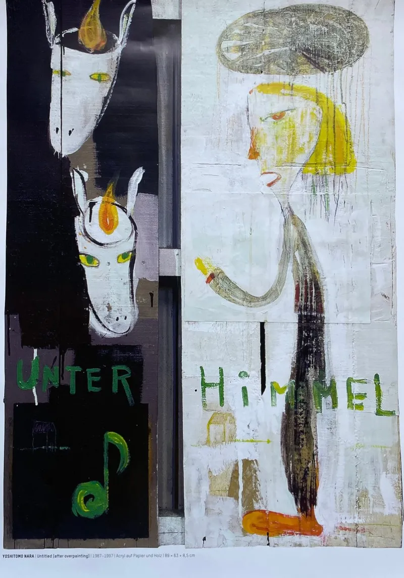 Pamono Yoshimoto Nara, Untitled (After Overpainting), 1987-1997 / 2024, Print> Abstraction