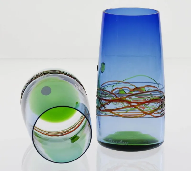 Pamono Young Collection Murano Glasses from Cenedese, 1960s, Set of 6> Glassware