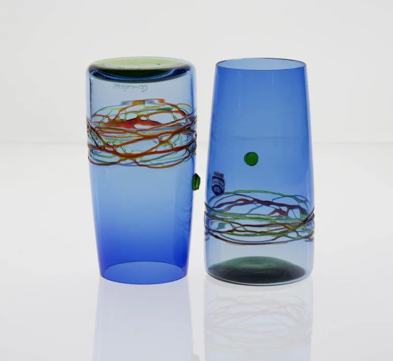 Pamono Young Collection Murano Glasses from Cenedese, 1960s, Set of 6> Glassware