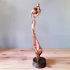 Best Pamono Yves Lohé, Figurative Sculpture, 1970s, Bronze