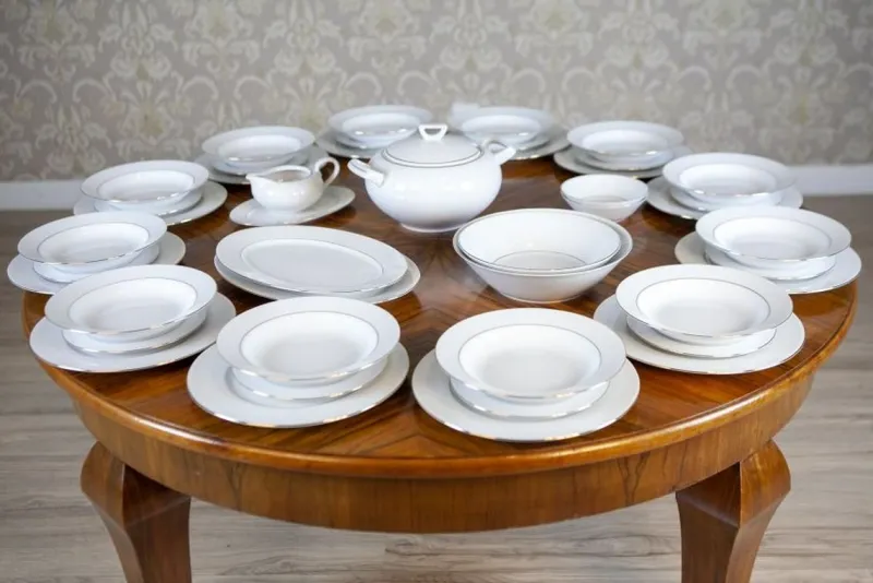 Outlet Pamono Yvonne 12-Person Dinner Service by Ćmielów, Set of 45