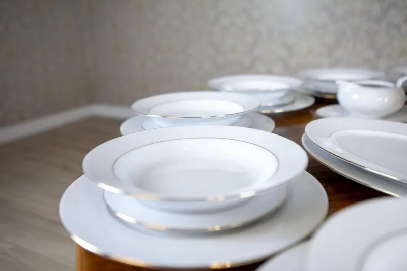 Outlet Pamono Yvonne 12-Person Dinner Service by Ćmielów, Set of 45