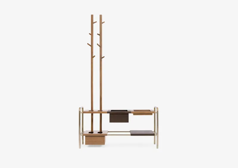 Pamono Zachary Coat Stand by Marqqa, Set of 6> Racks, Hooks & Valets