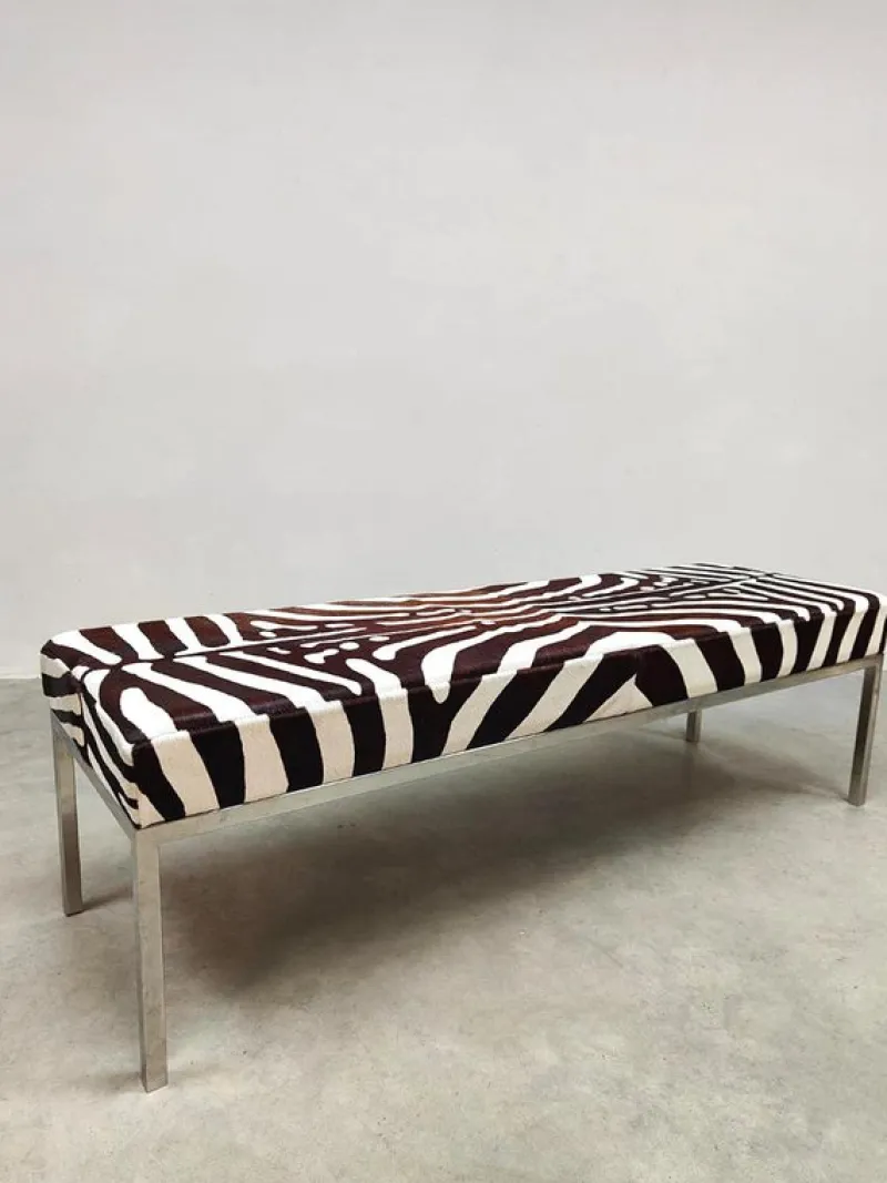 Pamono Zebra Bench or Side Table by Michael Kors> Benches