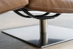 Clearance Pamono Zeta Chaise Lounge in Leather from Natuzzi, 2000s