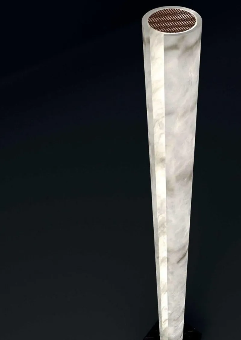 Discount Pamono Zeus Black Marquinia Marble Floor Lamp by Alabastro Italiano
