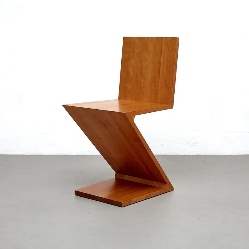 Pamono Zig Zag Chair by Gerrit Thomas Rietveld for Cassina> Seating