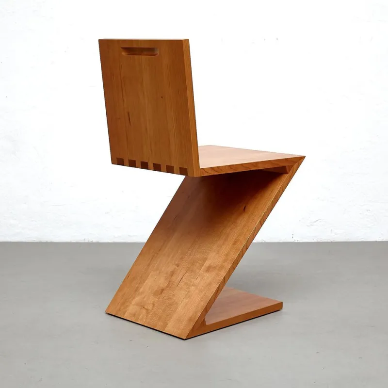 Pamono Zig Zag Chair by Gerrit Thomas Rietveld for Cassina> Seating