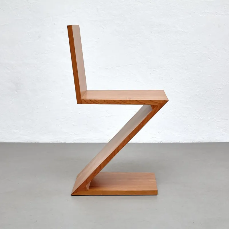 Pamono Zig Zag Chair by Gerrit Thomas Rietveld for Cassina> Seating