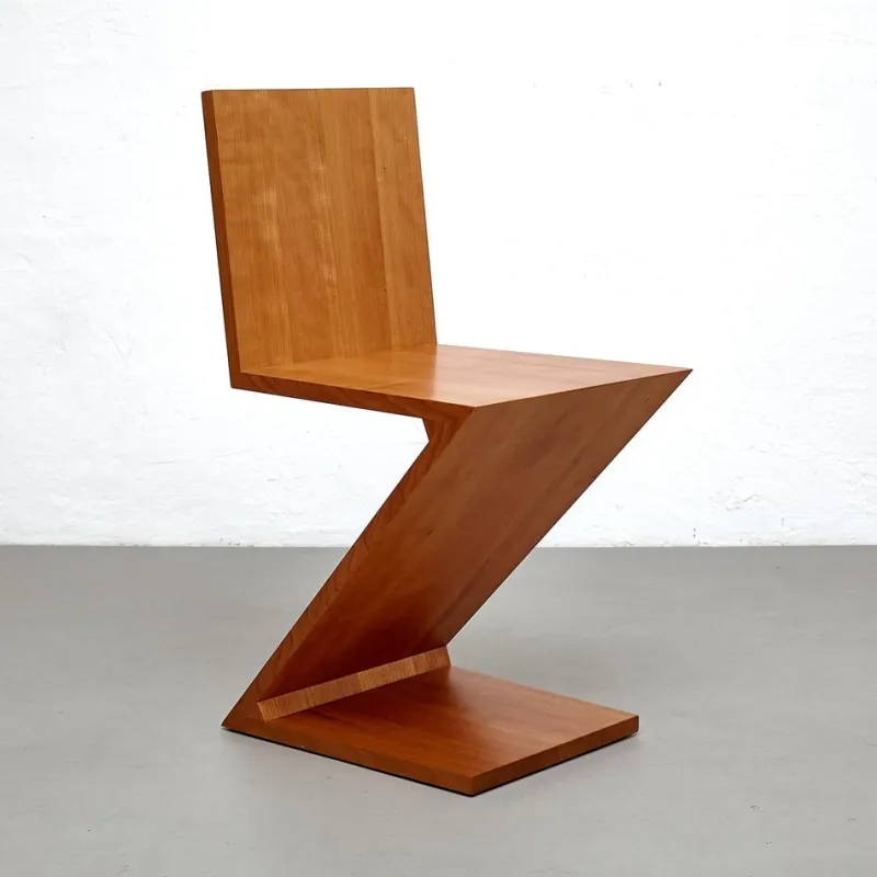 Pamono Zig Zag Chair by Gerrit Thomas Rietveld for Cassina> Seating