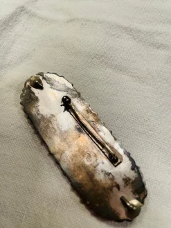 Best Pamono Zuni Brooch in Sterling Silver with Turquoise, 1960s